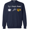 Chicago Blackhawks T Shirt Hoodie I Am A Simple Woman Love Coffe Pizza Chicago Blackhawks