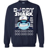 Daddy Shark Los Angeles Dodgers T Shirt Hoodie Ugly Christmas Sweater Daddy Shark Doo Doo Doo