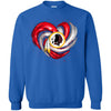 Washington Redskins T Shirt Hoodie Color Water Heart
