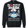Daddy Shark Boston Red Sox T Shirt Hoodie Ugly Christmas Sweater Daddy Shark Doo Doo Doo