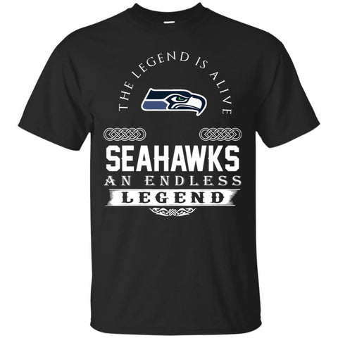 Seattle Seahawks T Shirts Hoodie The Legend Is Alive