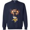 Wolverine Minnesota Vikings T-Shirts Hoodie Ugly Christmas Sweater