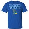 Delaware Fightin' Blue Hens T Shirts Hoodie I Married Into This