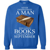 Books T Shirts Hoodie  Never Underestimate A Man  SEPTEMBER