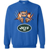 Wolverine NEW YORK JETS T-Shirts Hoodie Ugly Christmas Sweater