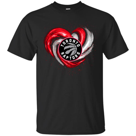 TORONTO RAPTORS T Shirt Hoodie Color Water Heart