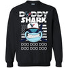 Daddy Shark Houston Texans T Shirt Hoodie Ugly Christmas Sweater Daddy Shark Doo Doo Doo