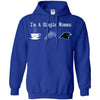 CAROLINA PANTHERS T Shirt Hoodie I Am A Simple Woman Love Coffe Pizza CAROLINA PANTHERS