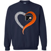 Philadelphia Flyers T-Shirts Hoodie Ugly Christmas Sweater Heart