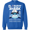 Daddy Shark Los Angeles Dodgers T Shirt Hoodie Ugly Christmas Sweater Daddy Shark Doo Doo Doo