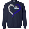 Samford Bulldogs T Shirt Hoodie Ugly Christmas Sweater Love Heart