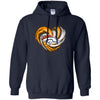 Denver Broncos T Shirt Hoodie Color Water Heart