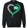 North Dakota Fighting Hawks T Shirt Hoodie Ugly Christmas Sweater Love Heart