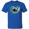 San Jose Sharks T Shirt Hoodie Color Water Heart