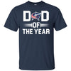 Columbus Blue Jackets T-Shirts Hoodie Dad Of The Year