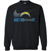 Nike Los Angeles Chargers T Shirts Hoodie Just Do It
