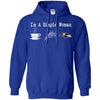 Baltimore Ravens T Shirt Hoodie I Am A Simple Woman Love Coffe Pizza Baltimore Ravens