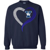 Yale Bulldogs T Shirt Hoodie Ugly Christmas Sweater Love Heart