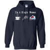Colorado Avalanche T Shirt Hoodie I Am A Simple Woman Love Coffe Pizza Colorado Avalanche