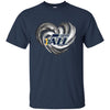 UTAH JAZZ T Shirt Hoodie Color Water Heart