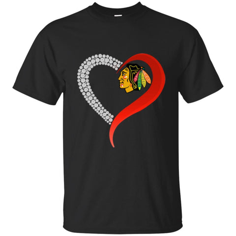 Chicago Blackhawks T-Shirts Hoodie Ugly Christmas Sweater Heart