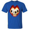 Soccer Washington Redskins T Shirts Hoodie Fire Heart