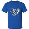 Tampa Bay Lightning T Shirt Hoodie Color Water Heart