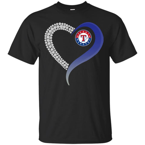 Texas Rangers T Shirts Hoodie Love Heart