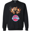 Wolverine DETROIT PISTONS T-Shirts Hoodie Ugly Christmas Sweater