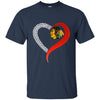 Chicago Blackhawks T-Shirts Hoodie Ugly Christmas Sweater Heart