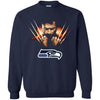 Wolverine Seattle Seahawks T-Shirts Hoodie Ugly Christmas Sweater