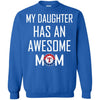 Texas Rangers T Shirts Hoodie My Daughter Has An Awesome Mom