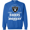 Oakland Raiders T Shirts Hoodie The Legend Is Alive