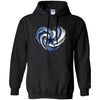 Dallas Cowboys T Shirt Hoodie Color Water Heart