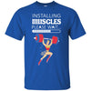 Wonder Woman Shirts Installing Muscles T Shirts Hoodie
