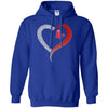 Boston Red Sox T Shirts Hoodie Love Heart