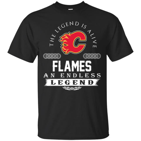 Calgary Flames T Shirts Hoodie The Legend Is Alive