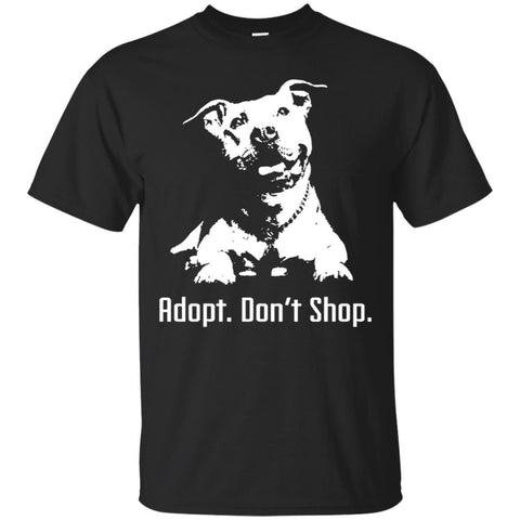 Pitbull T Shirts Hoodie  Adopt Don't Shop