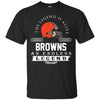 CLEVELAND BROWNS T Shirts Hoodie The Legend Is Alive