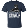 Rottweiler T Shirts Hoodie  Of Course I Talk To