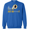 Nike Washington Redskins T Shirts Hoodie Just Do It