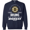 Boston Bruins T Shirts Hoodie The Legend Is Alive