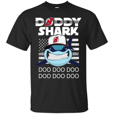 Daddy Shark New Jersey Devils T Shirt Hoodie Ugly Christmas Sweater Daddy Shark Doo Doo Doo
