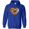 Chicago Bears T Shirt Hoodie Color Water Heart