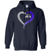 Colorado Rockies T Shirts Hoodie Love Heart