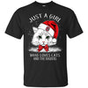 Cats Colgate Raiders T Shirt Hoodie Ugly Christmas Sweater Just A Girl Who Loves Cats And Christmas