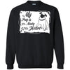 Pug T Shirts Hoodie  My Pug Is 3% Nauty 97% Heart