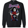 Atlanta Braves Wonder Woman Women Rights Women March T Shirts Hoodie