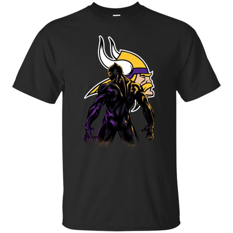 Black Panther Minnesota Vikings T Shirts Hoodie