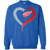 Detroit Red Wings T-Shirts Hoodie Ugly Christmas Sweater Heart